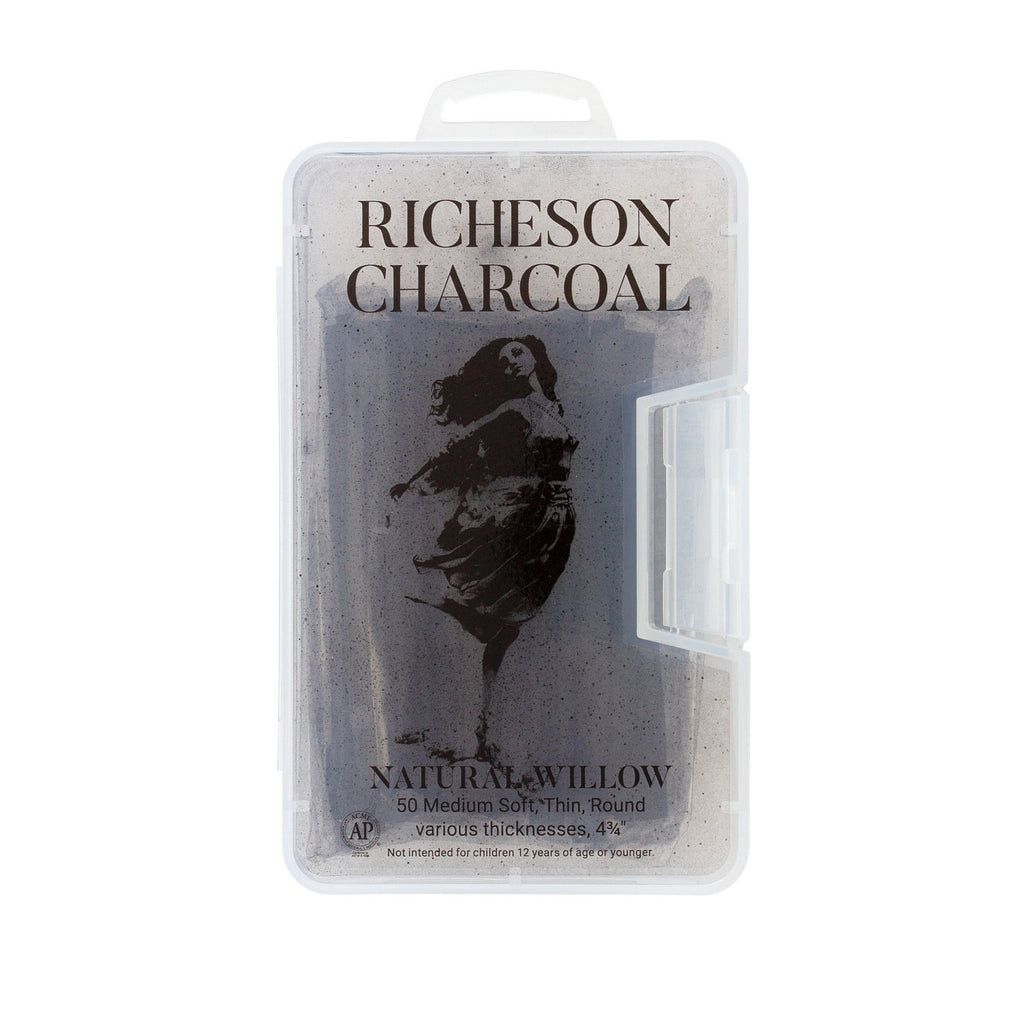 Jack Richeson Jack Richeson Medium Vine Charcoal 3/16 Set of 5