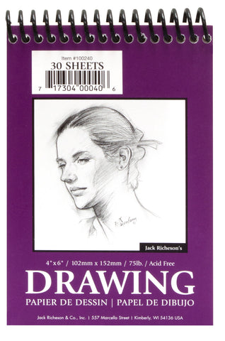 Drawing Pads 75#, Top Spiral Bound – Jack Richeson & Co.