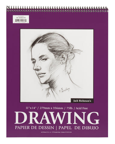 Drawing Pads 75#, Top Spiral Bound – Jack Richeson & Co.