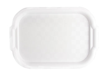 White Plastic Trays