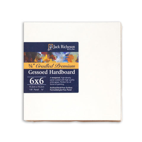 Cradled Gessoed Tempered Hardboard – Jack Richeson & Co.