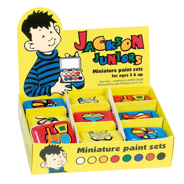 Jackson Juniors Miniature Watercolor Set Display