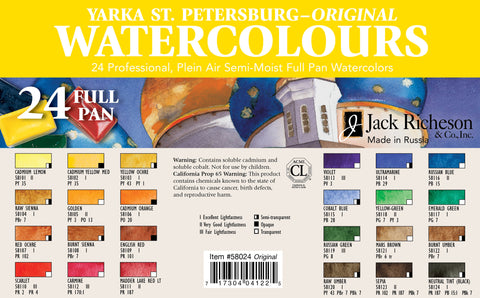 St. Petersburg Watercolor Sets – Jack Richeson & Co.